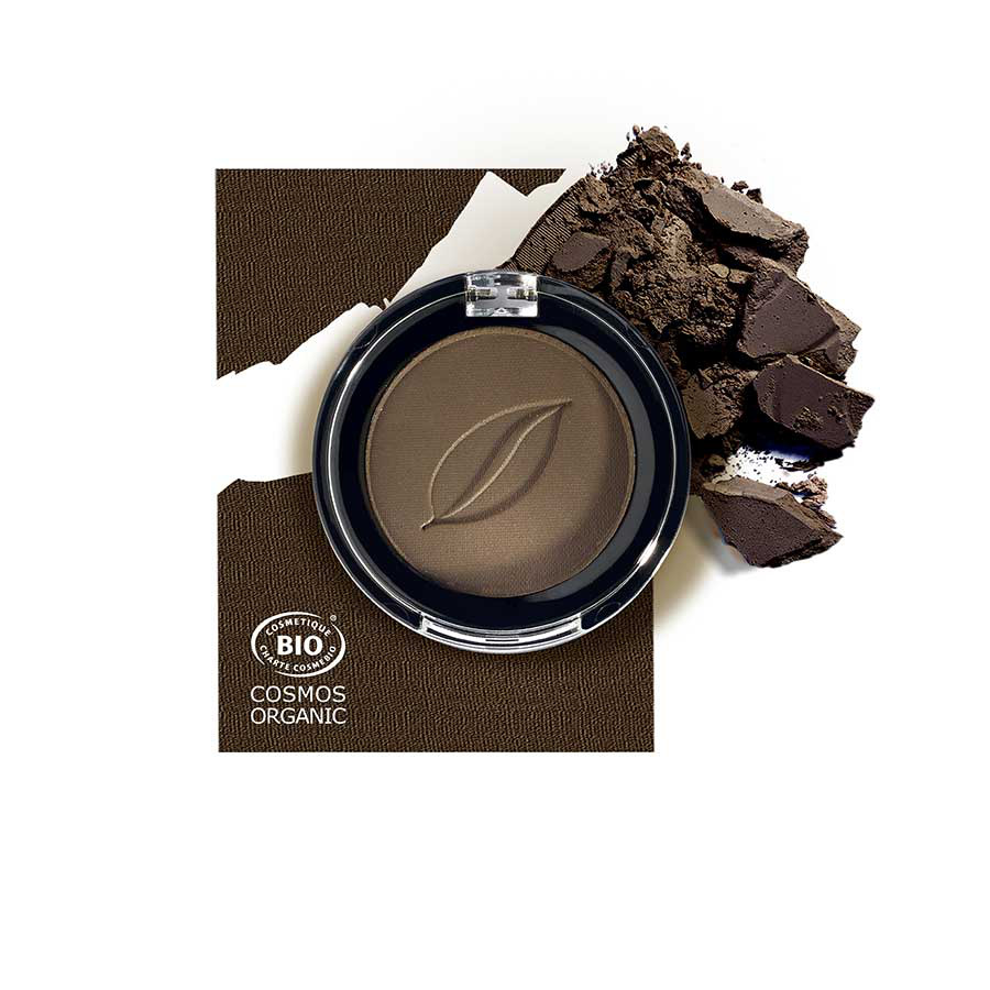 Fard à Sourcils Brun Intense - ORGANIC MAKE-UP