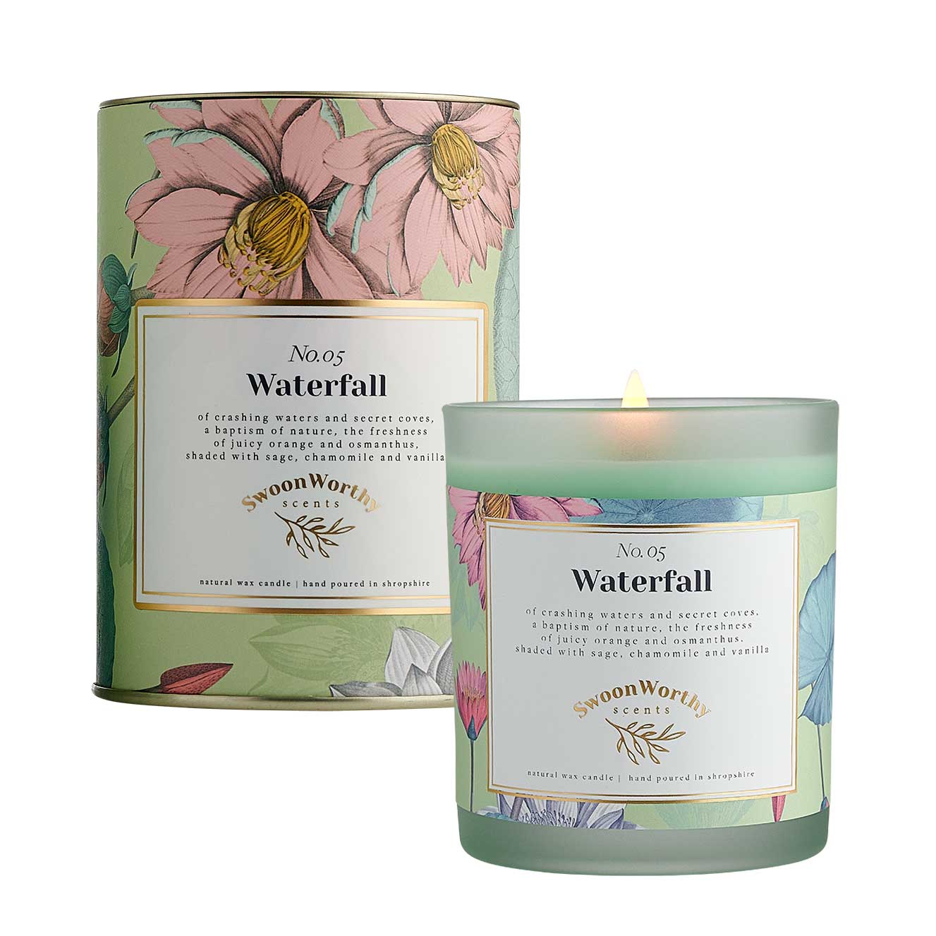 05 Waterfall - Duftkerze