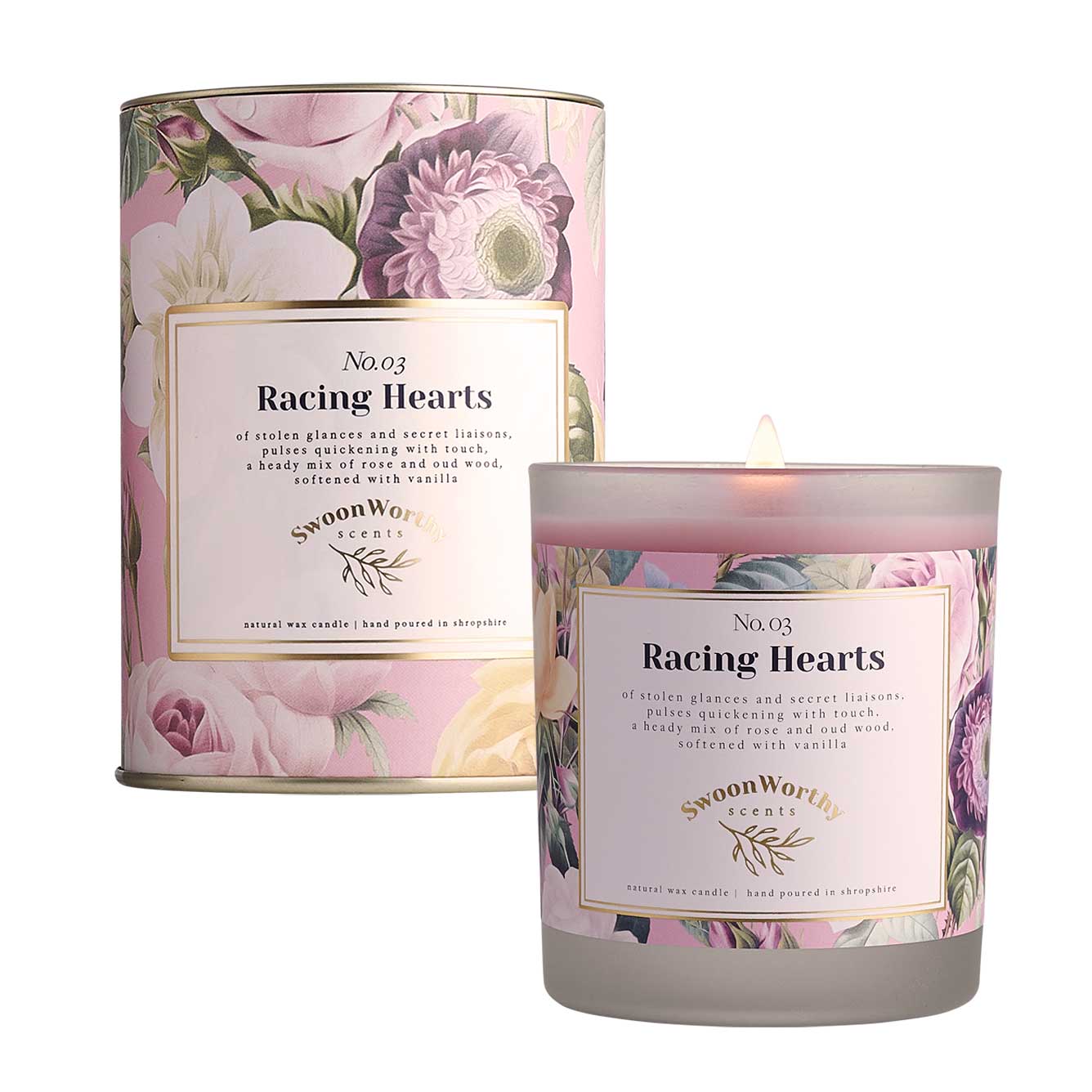 03 Racing Hearts - Duftkerze