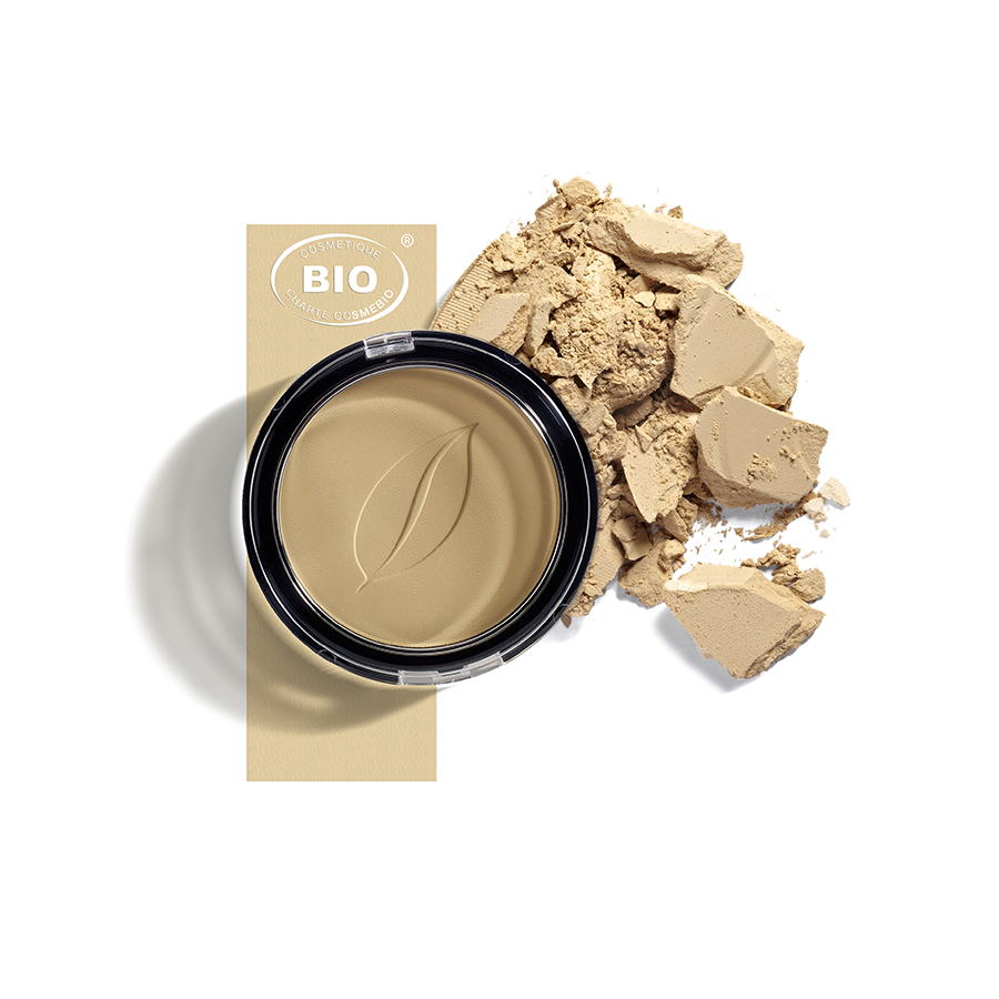 Poudre Compacte Satin Beige - ORGANIC MAKE-UP