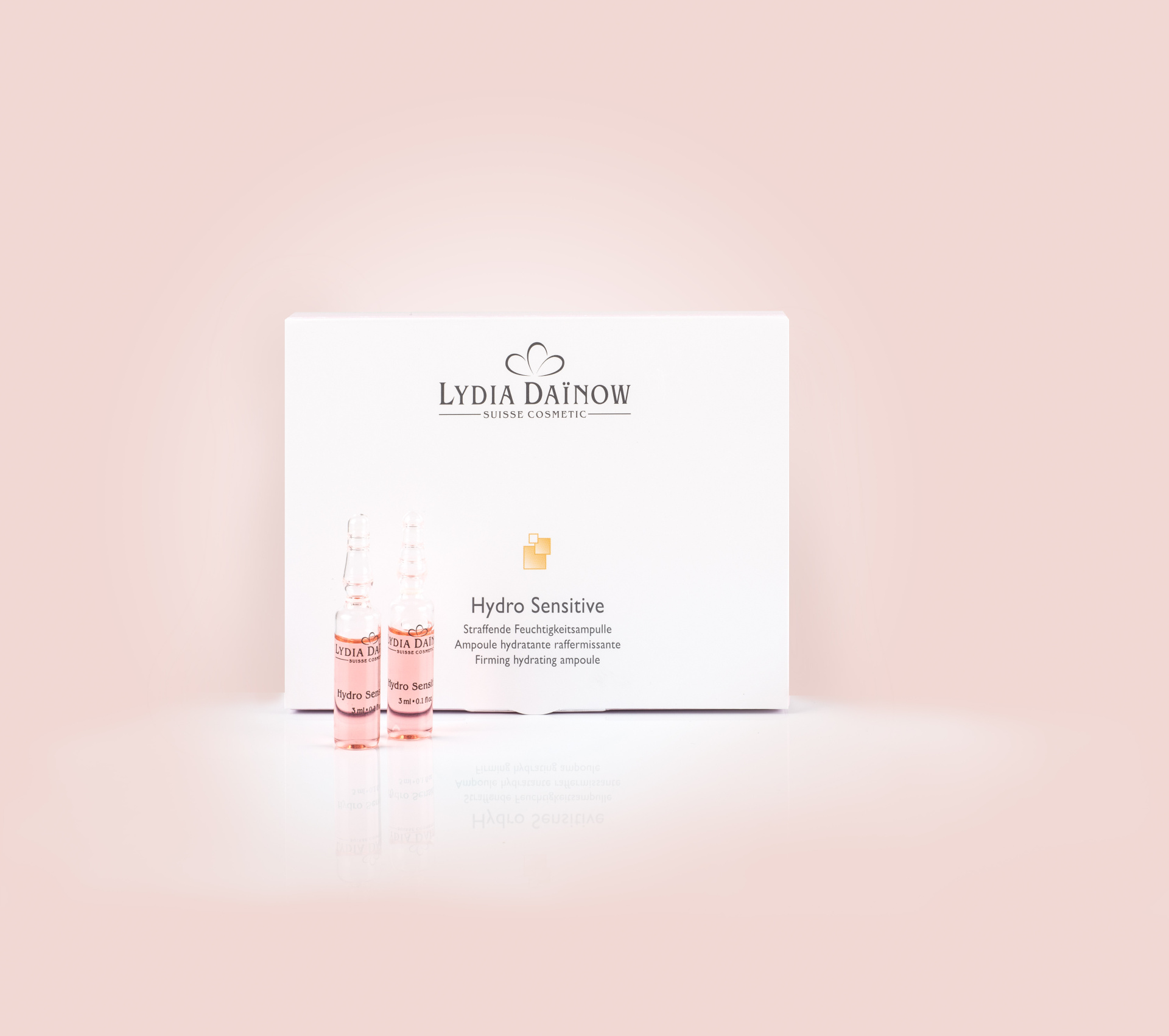 Hydro Sensitive Straffende Feuchtigkeitsampulle - Lydia Dainow Naturkosmetik