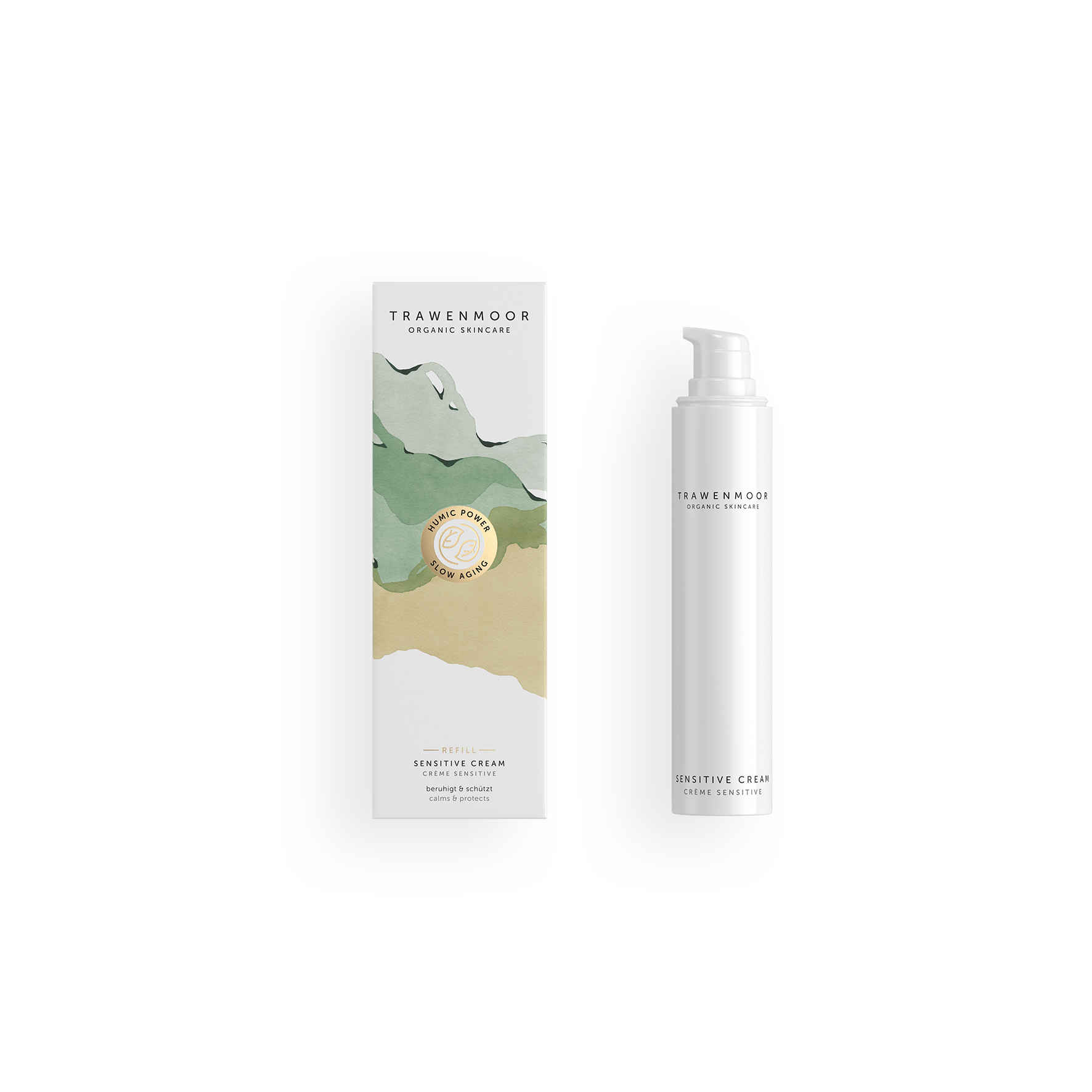 Sensitive Cream (Refill) - Trawenmoor     Organic Skincare