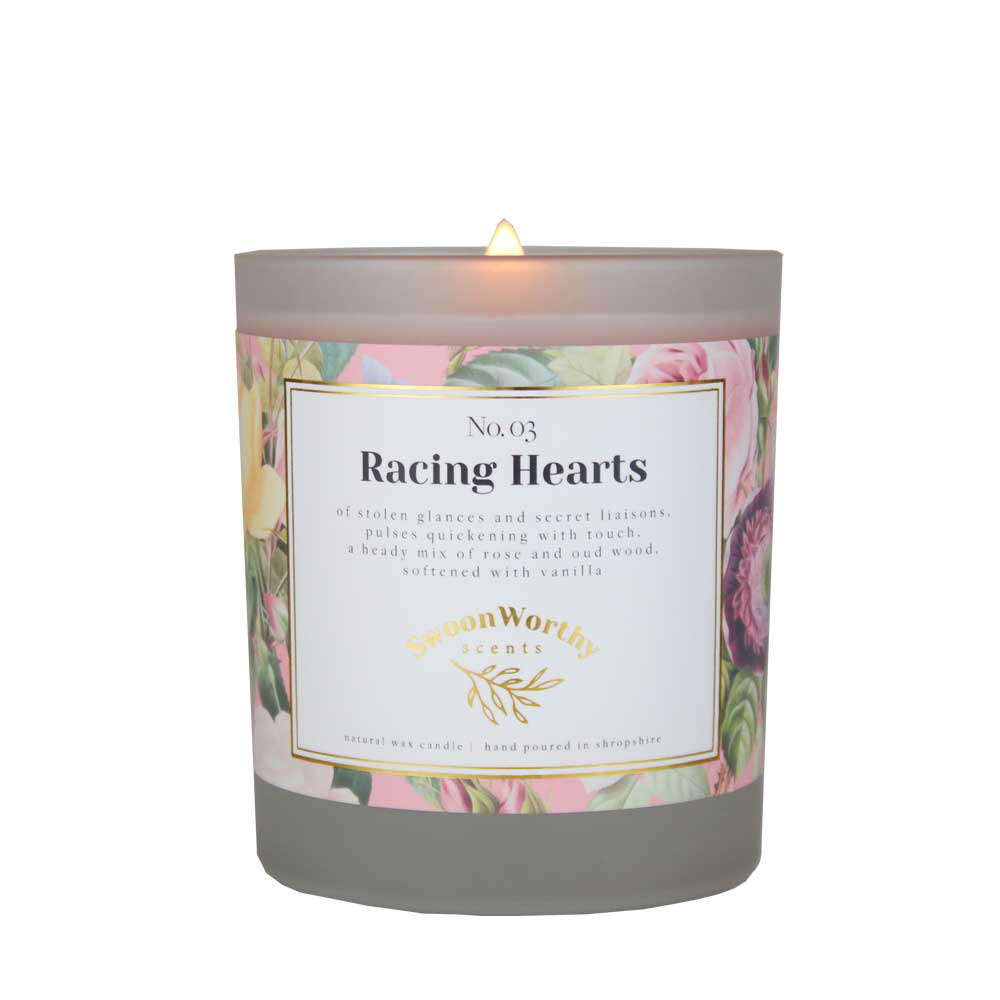 03 Racing Hearts - Duftkerze