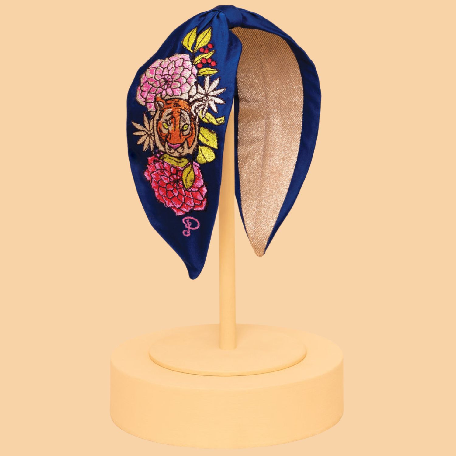 Floral Tiger Face - Haar Accessoires